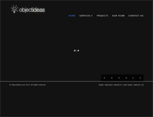 Tablet Screenshot of objectideas.com